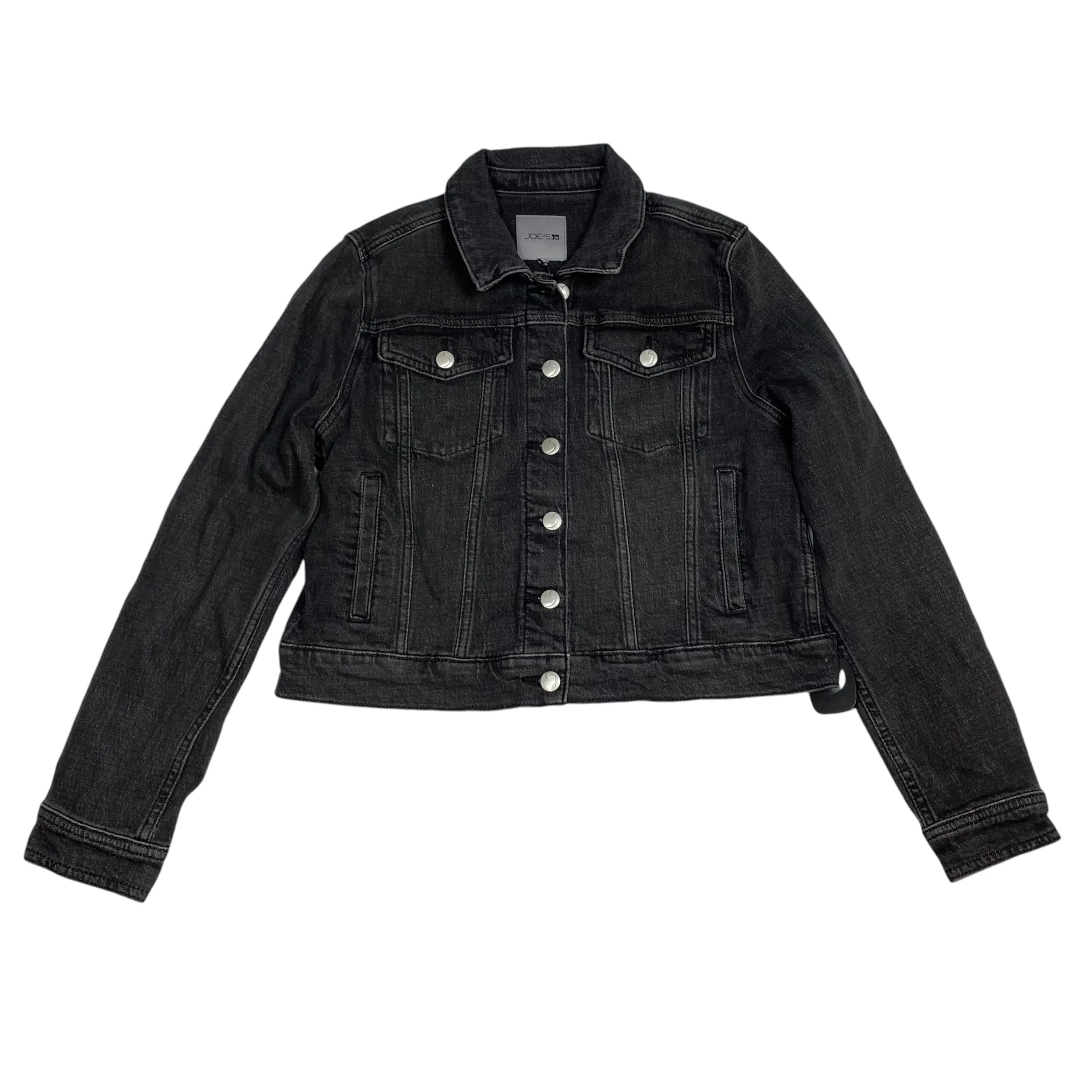 Jacket Denim By Joes Jeans In Black Denim, Size: L