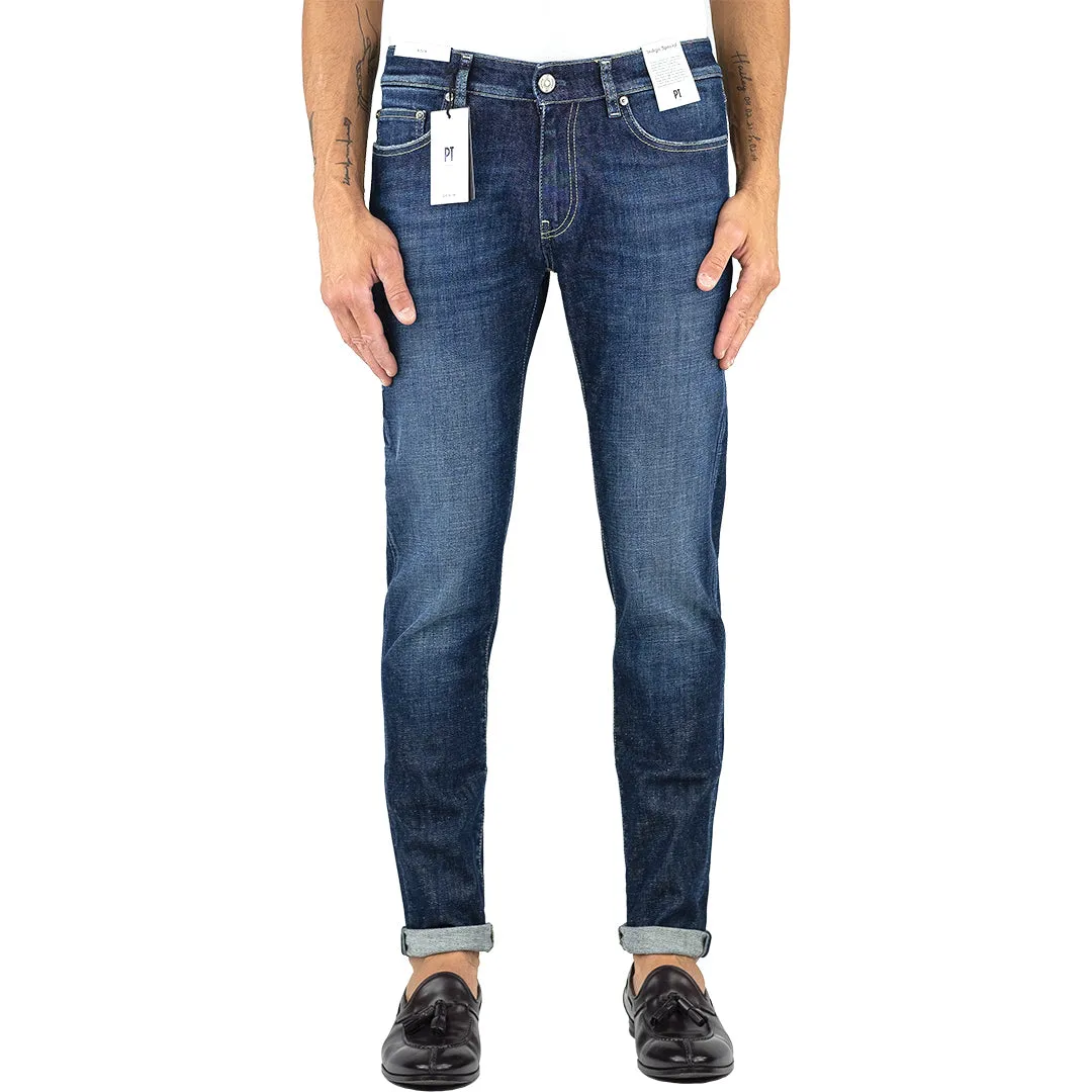 Jeans PT Torino Denim Rock Lavaggio Medio Scuro