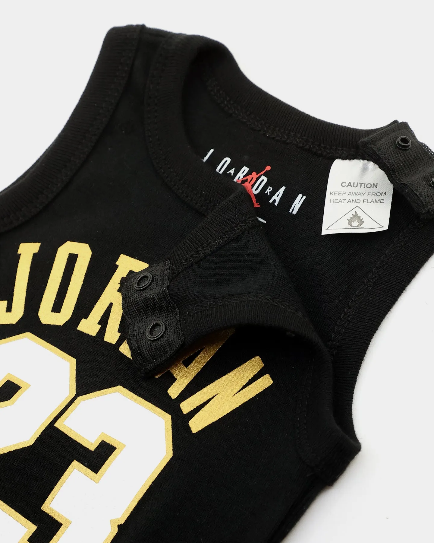 Jordan Infant Jordan 23 Jersey 3 Piece Set Black/Gold