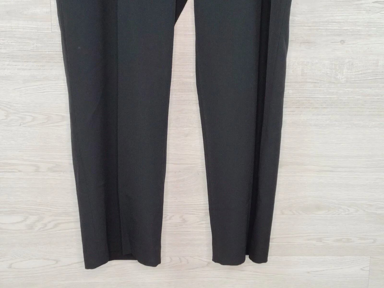 Kasper Kate Women's Black Classic Fit Straight-Leg Pants Plus Size 22W