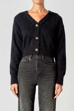 Kate Knit Cardigan - Black