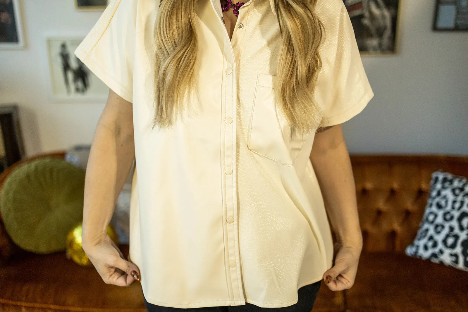 kenalynn short sleeve in cream