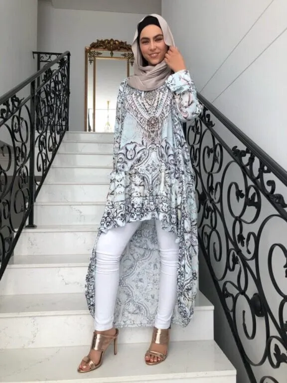 Khloe Beaded Cape