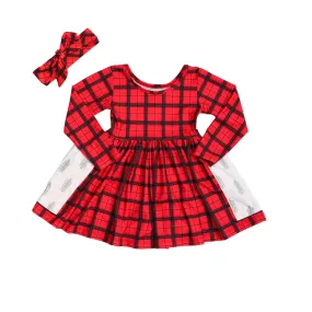 Lap Dress Twirler Set- Be Merry