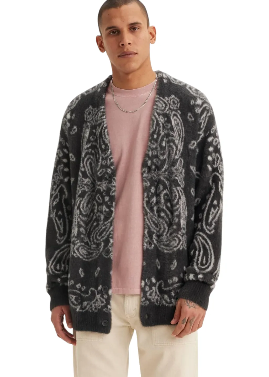 Levi's - Lama Cardigan - Clifford Bandana Pirate Black