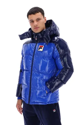 Lionel Oversized Colour Block Puffer Jacket