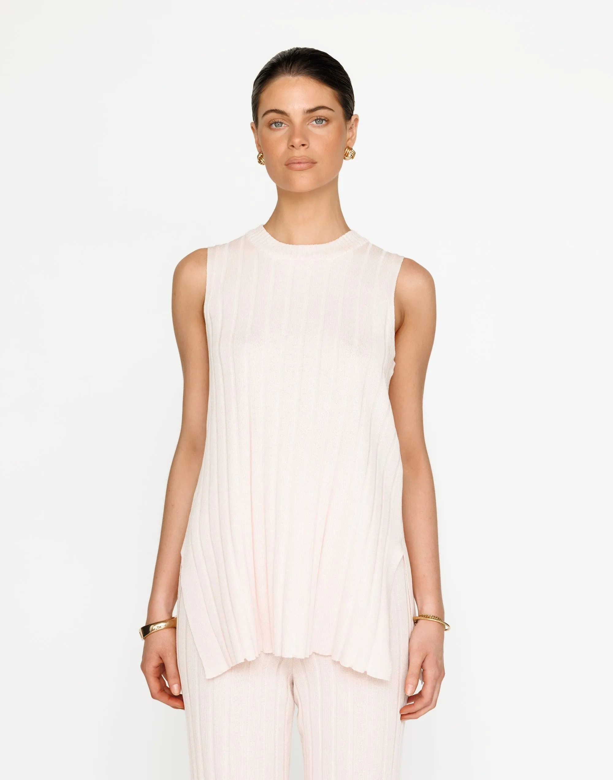 Madonna Top (Rosewater)