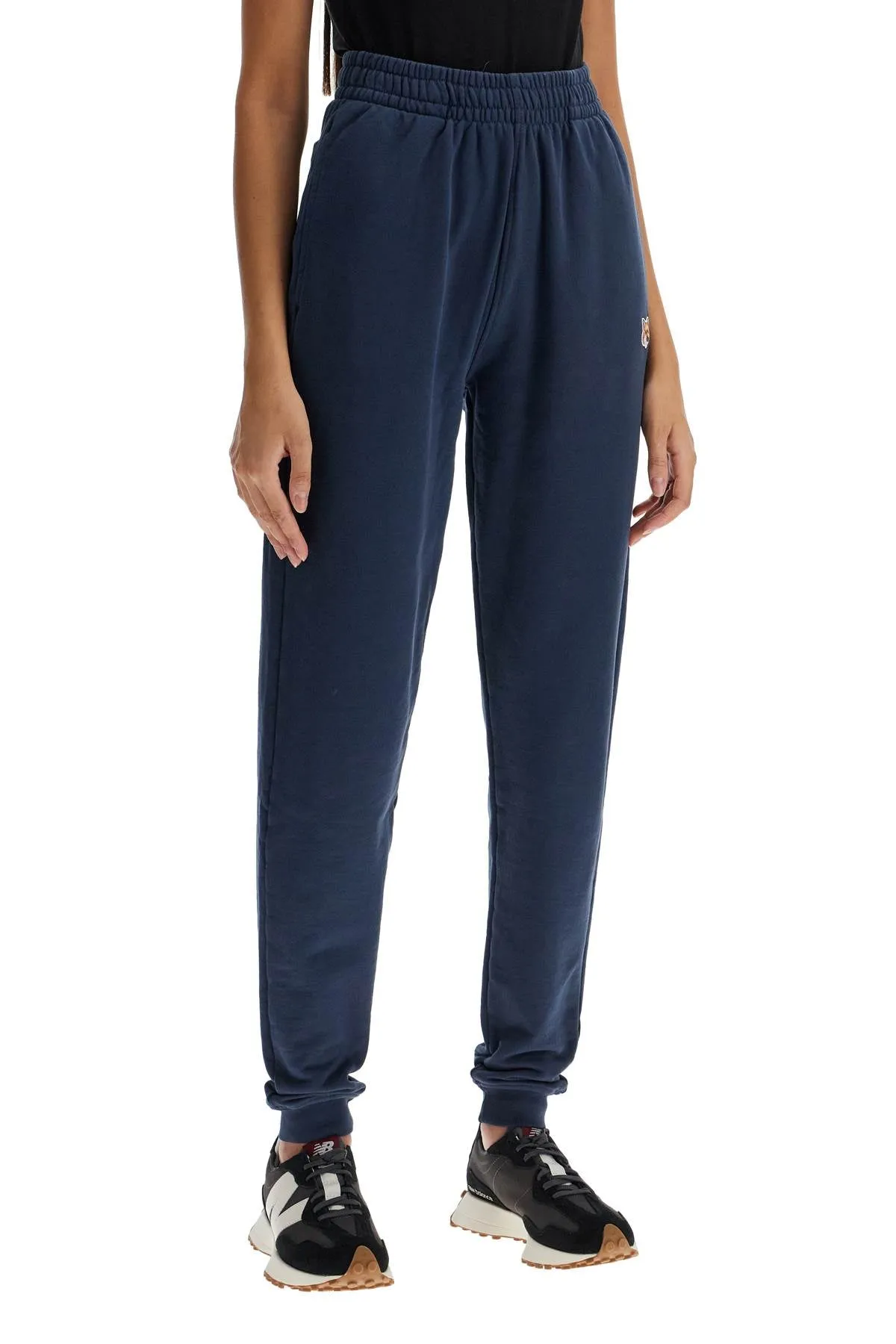 Maison Kitsune Fox Head Jogging Pants