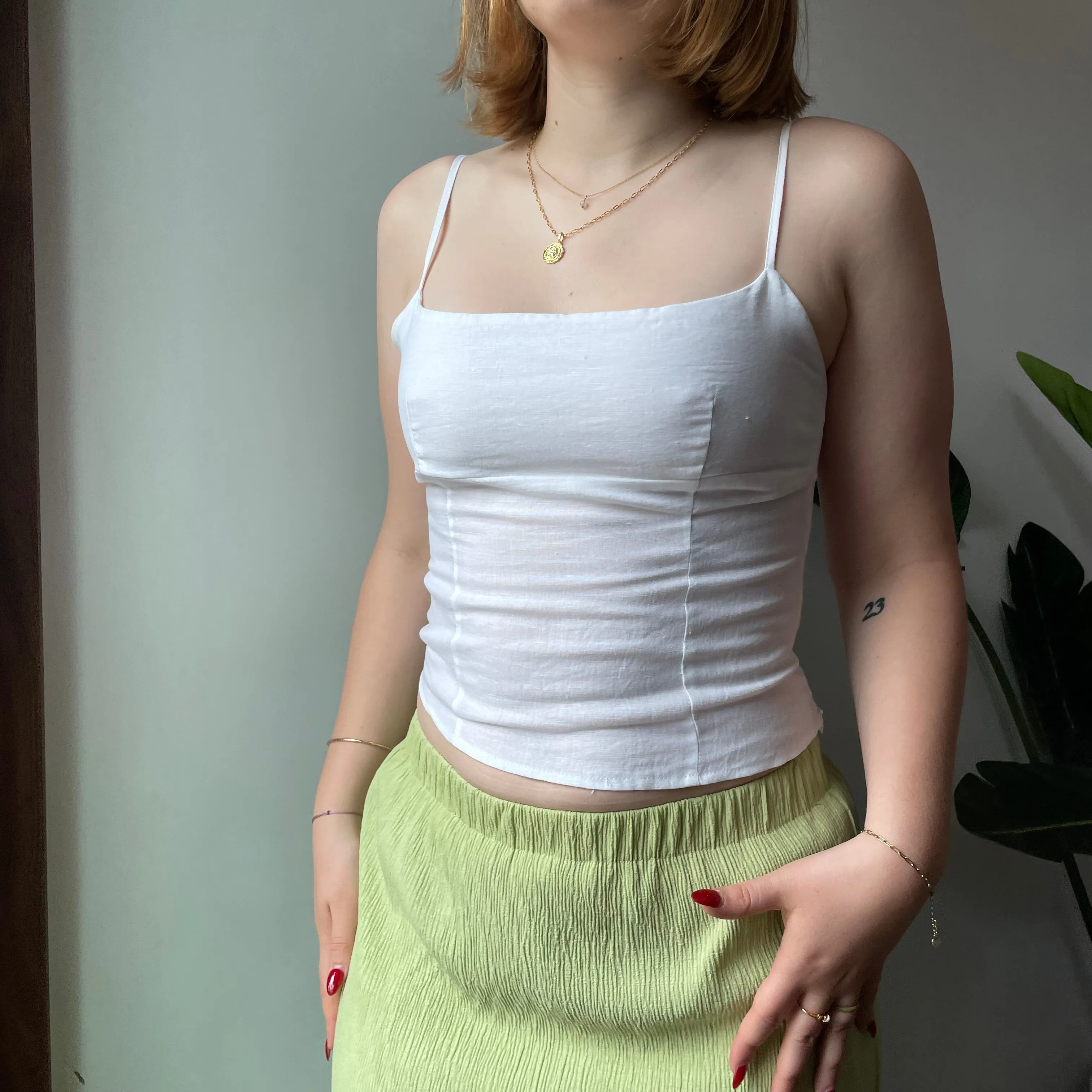 MARIANA Linen Tank