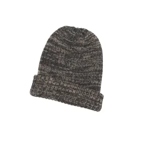 MARLED RIB HAT - SMOKE