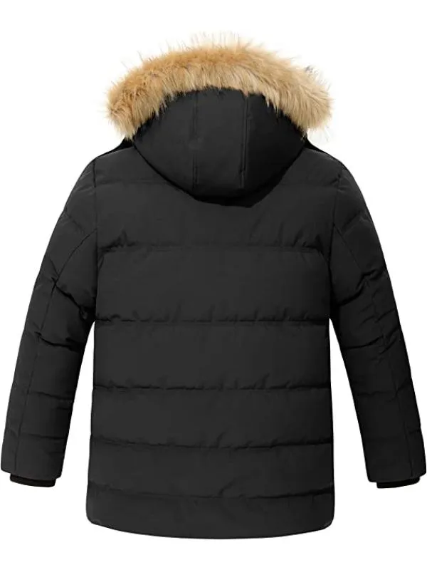 Men's Big & Tall Warm Winter Coat Plus Size Puffer Jacket