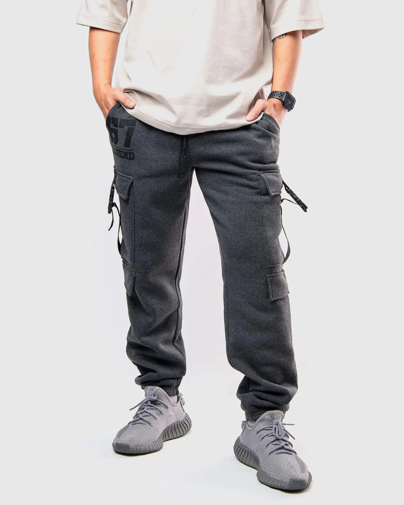 MEN'S ELASAH FLEECE CARGO JOGGERS