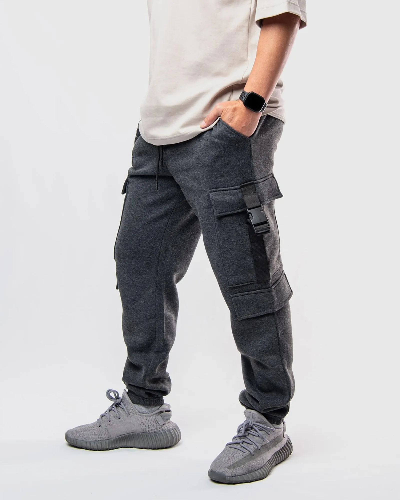 MEN'S ELASAH FLEECE CARGO JOGGERS