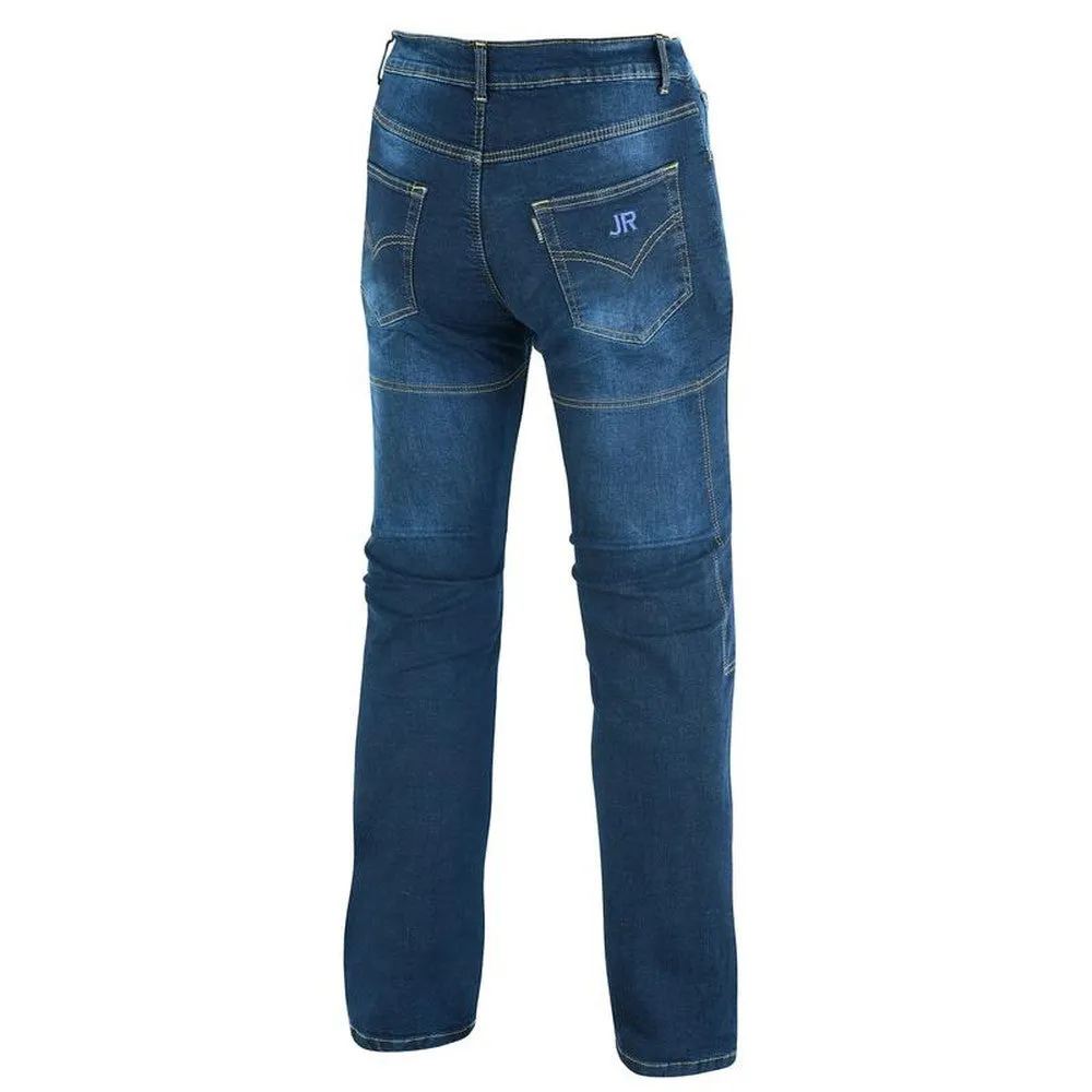 Mens Protective Blue Biker Jeans With Removable Armour JRK10020