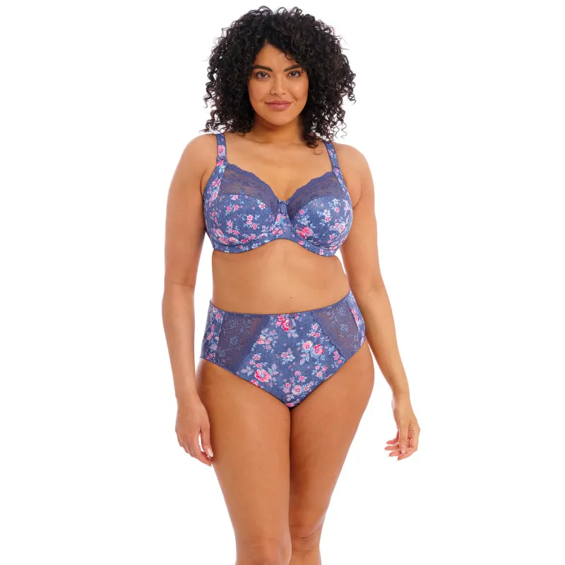 Morgan Full Brief Denim Floral Print - Elomi