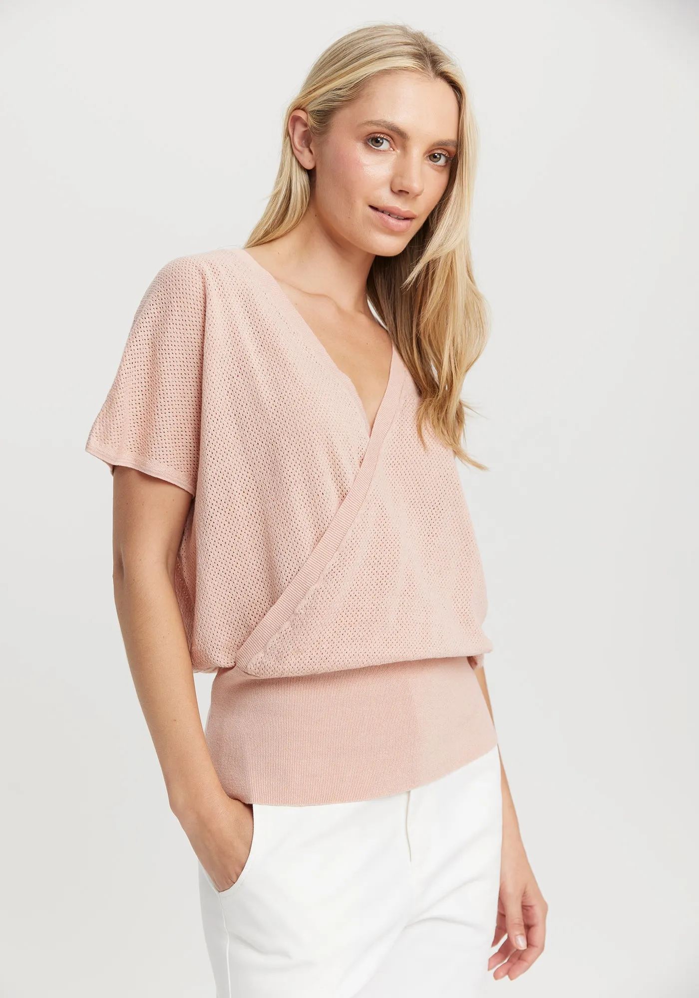 Naia Wrap Top