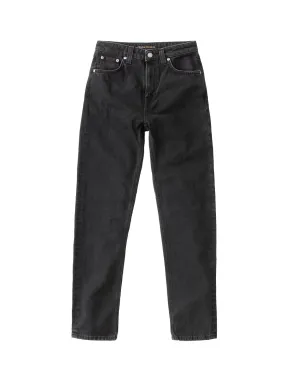 Nudie Jeans Women - Breezy Britt - Black Worn