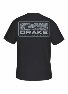 Old School Bar T S/S Caviar Black by Drake