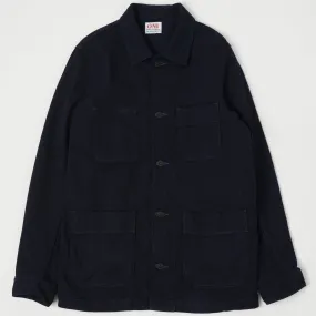 ONI 03100-ID Sashiko Dobby Coverall Jacket - Indigo