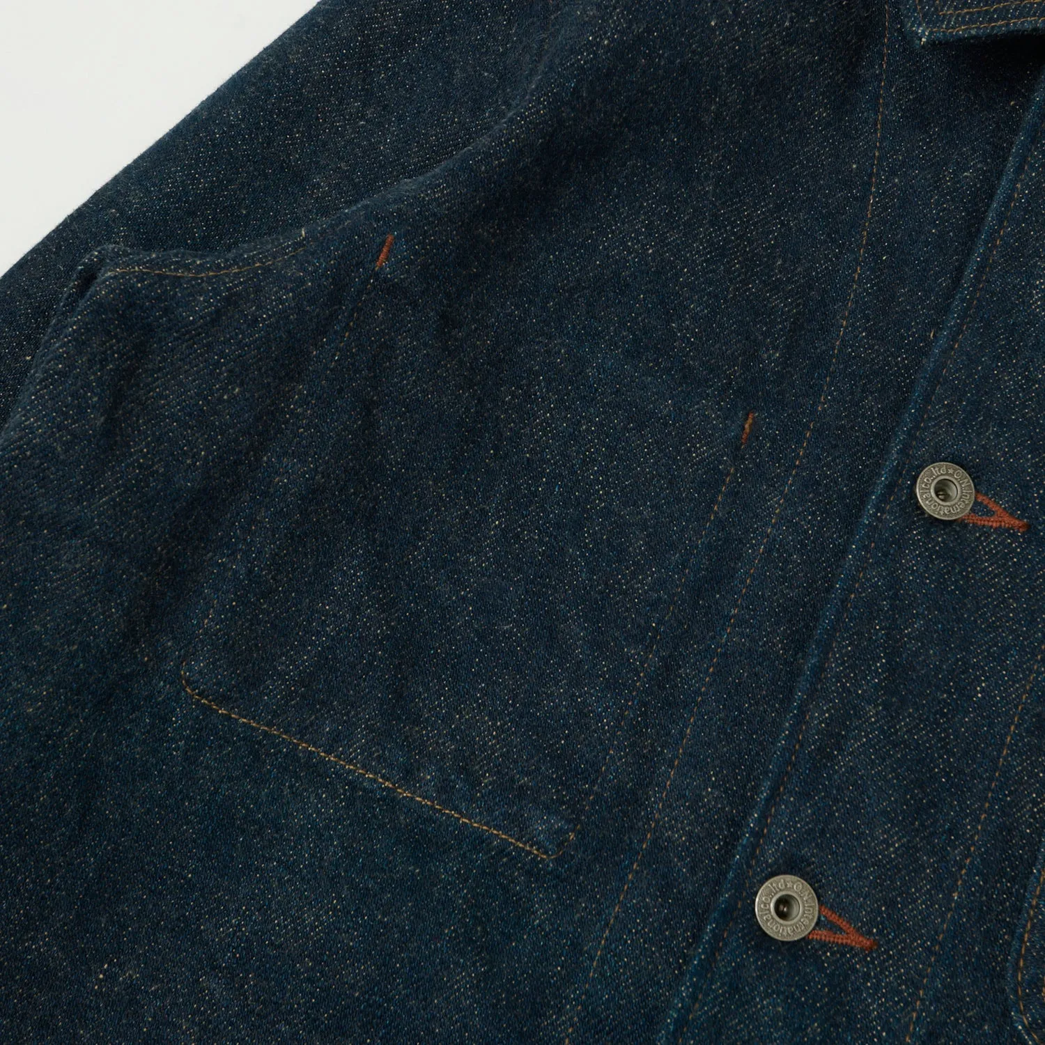 ONI 03502ZR 'Secret Denim' 20oz Coverall Jacket - Rinsed