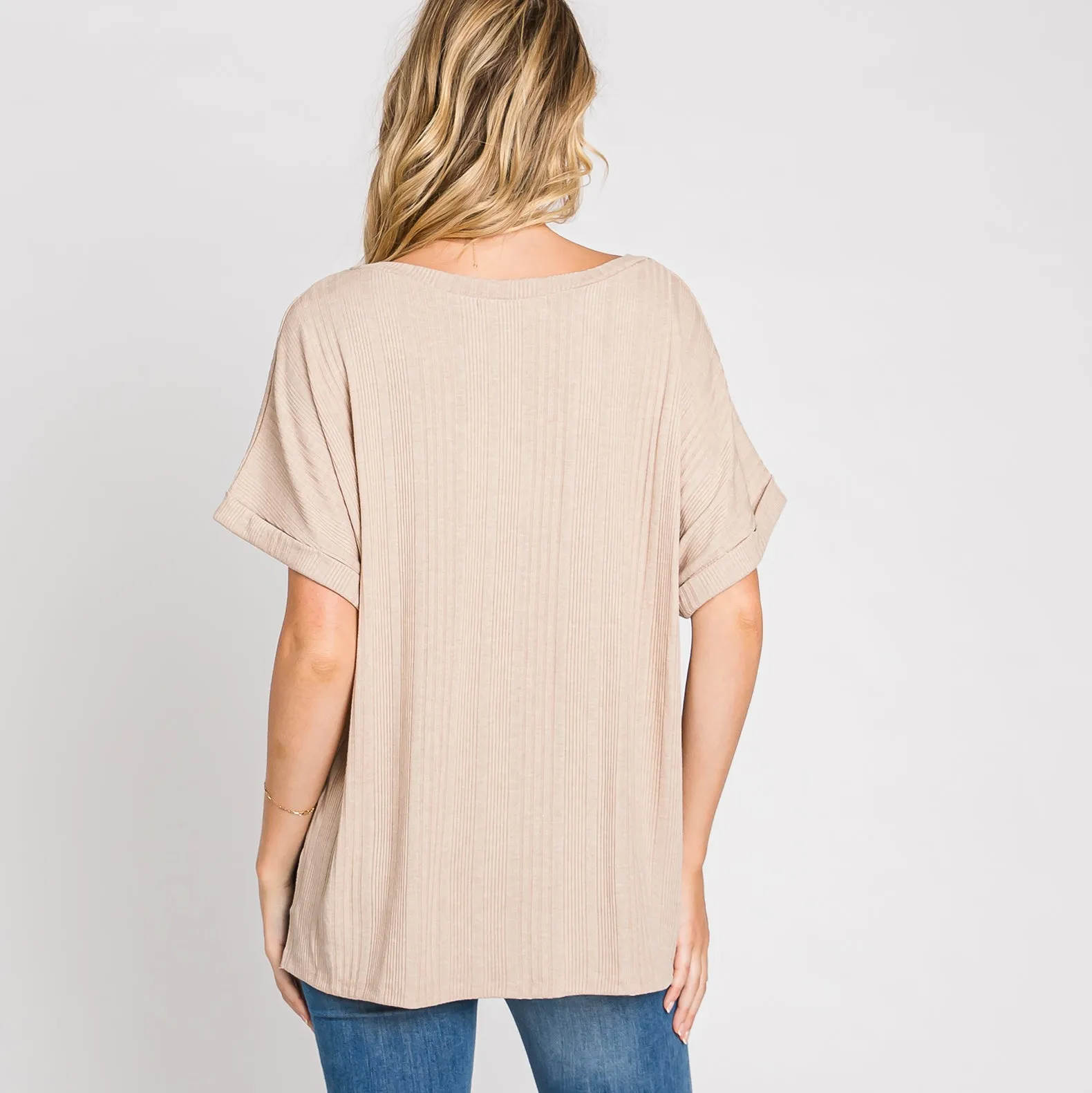 Oversize Boxy Fit Top