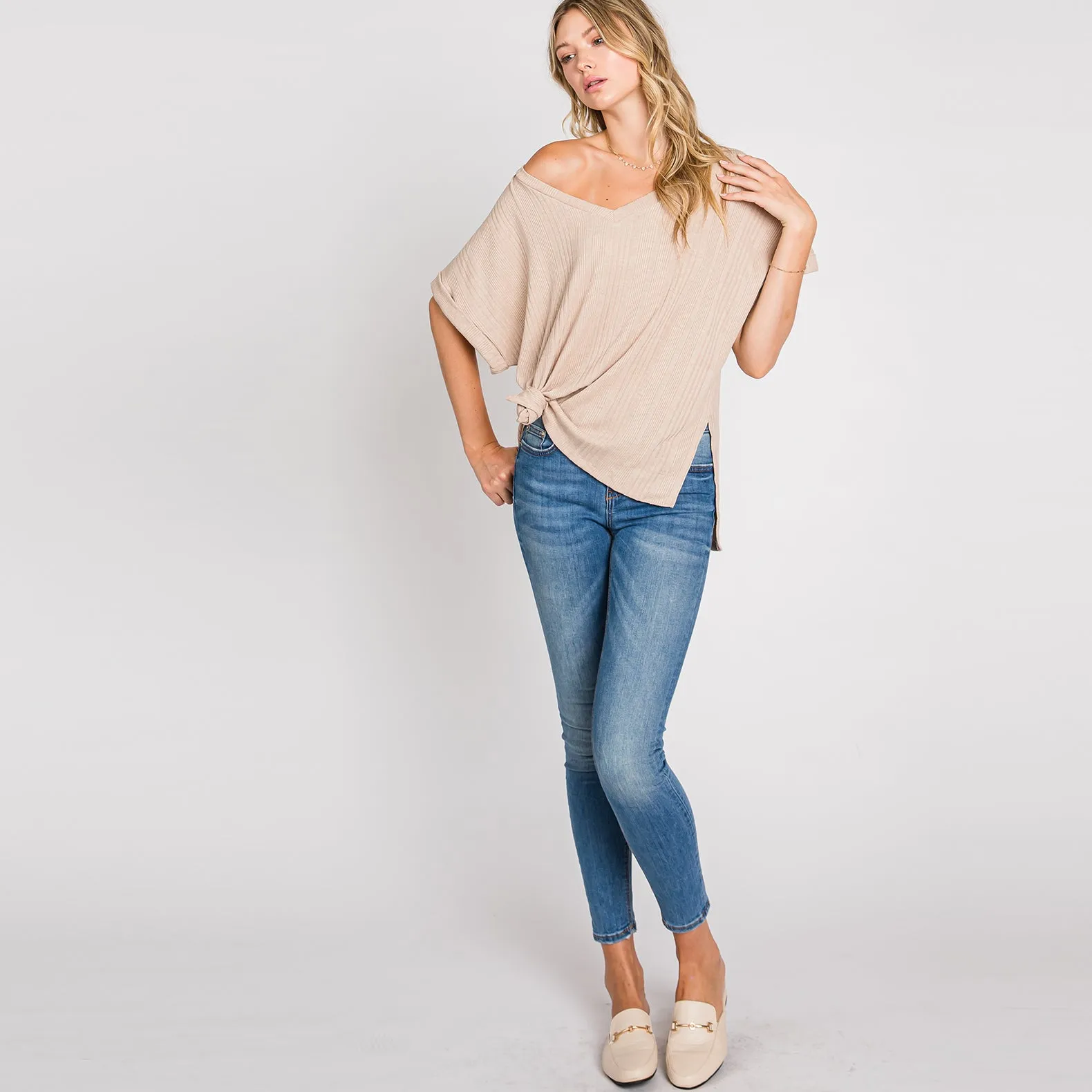 Oversize Boxy Fit Top