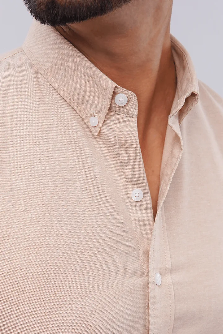 Oxford Shirt - Beige