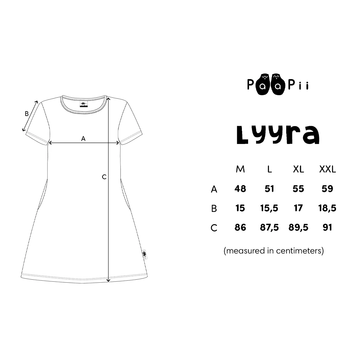 PaaPii Lyyra Tunic - Apple Garden