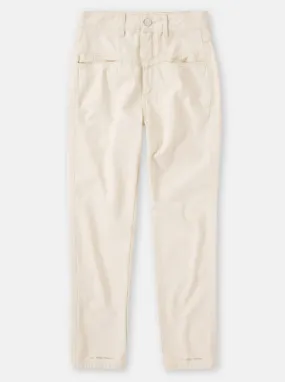 PEDAL PUSHER JEANS | IVORY