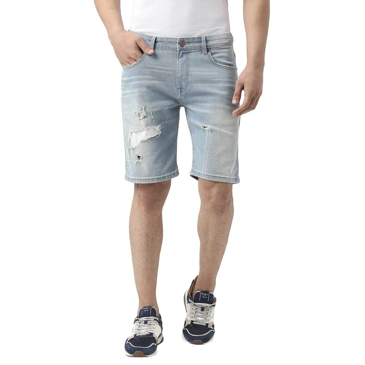 Pepe Jeans Men's Chino Shorts (PM207217Q05_Light Used