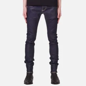 Purple Brand Raw Coated Indigo Jeans