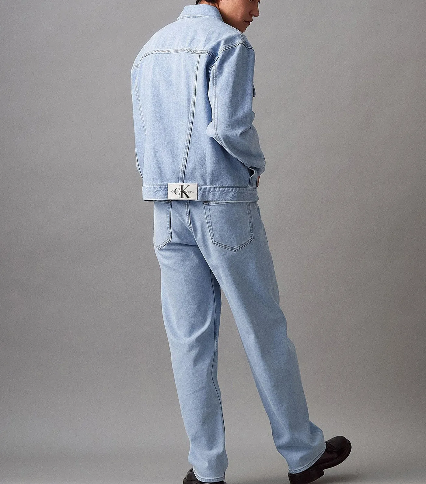 Regular 90s Denim Jacket Powder Blue