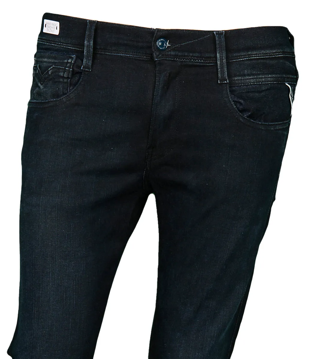 Replay Anbass Hyperflex Dark Blue Wash