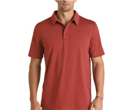 RRMT51RZMR - Rock&Roll Denim Men's Short Sleeve Polo Shirt - Red