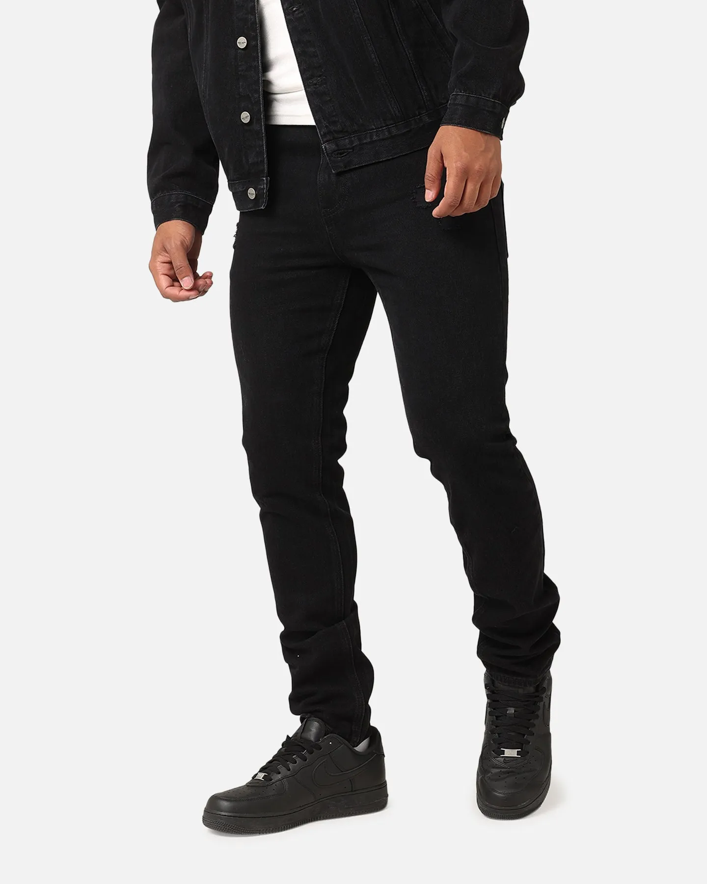 Saint Morta Fimi Distressed Jeans Washed Black