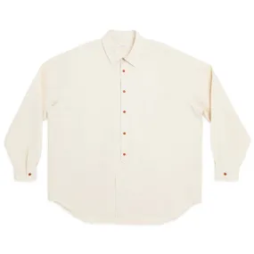 Savant Shirt - Bone Linen Cotton