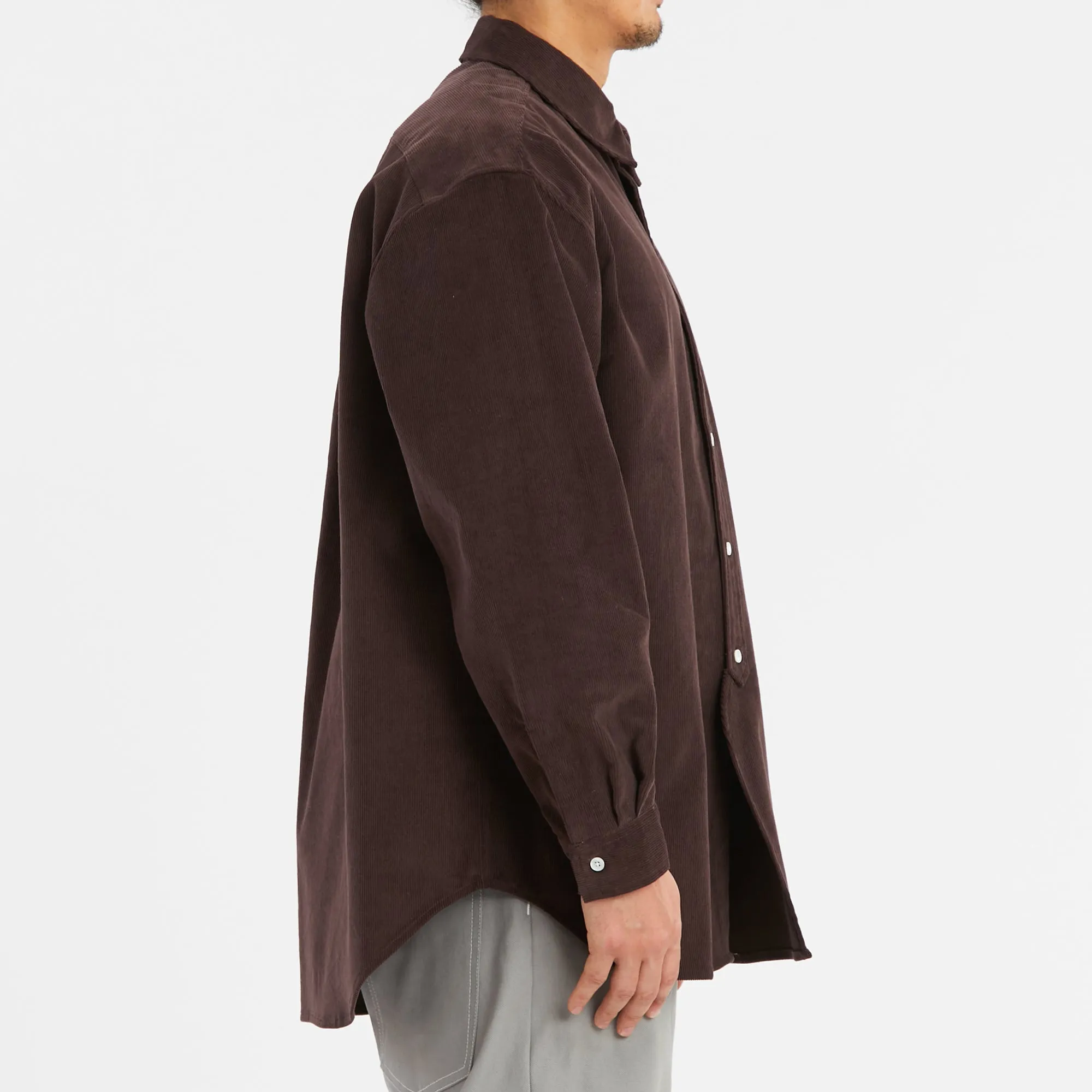 Savant Shirt - Brown Corduroy