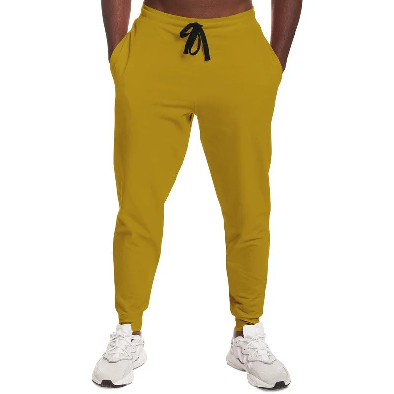 Shaded Yellow Joggers | Unisex | with PLUS sizes | C0M25Y100K30