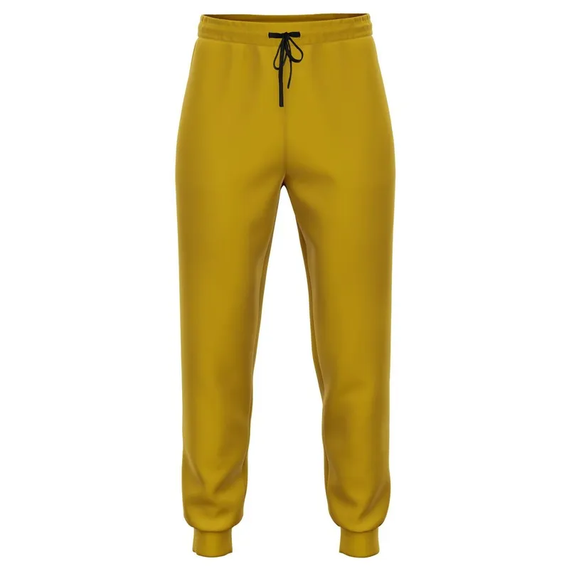 Shaded Yellow Joggers | Unisex | with PLUS sizes | C0M25Y100K30