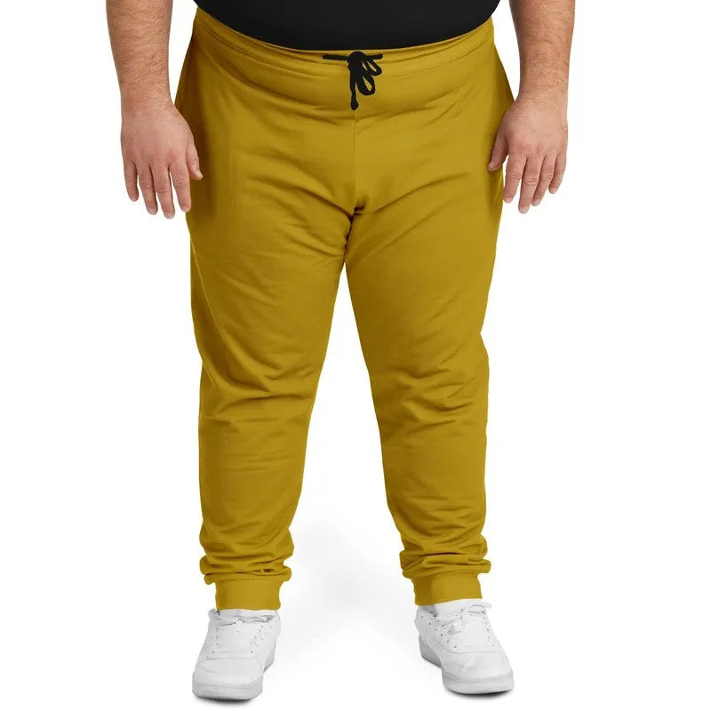 Shaded Yellow Joggers | Unisex | with PLUS sizes | C0M25Y100K30