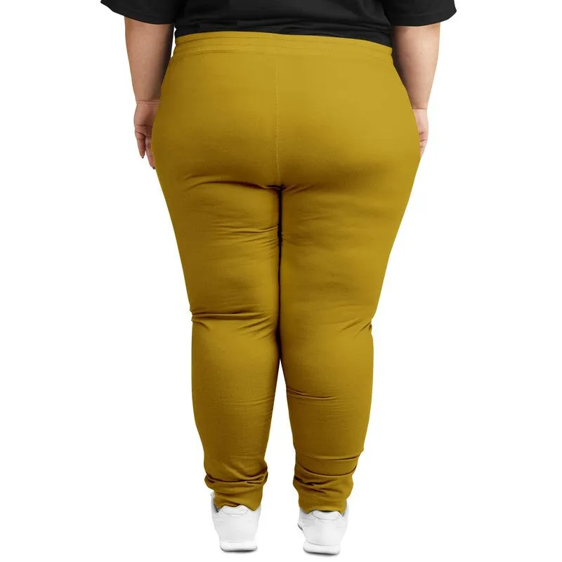 Shaded Yellow Joggers | Unisex | with PLUS sizes | C0M25Y100K30