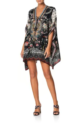 SHORT LACE UP KAFTAN HAUTE PROVINCIAL