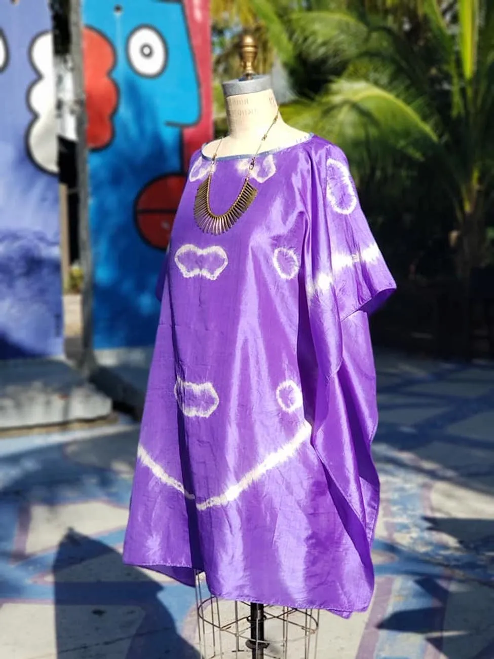 Silk Caftan Almost Famous Collection - The Color Purple