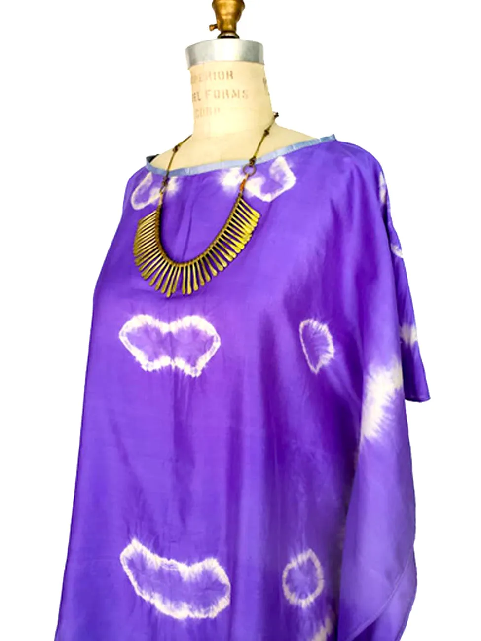 Silk Caftan Almost Famous Collection - The Color Purple