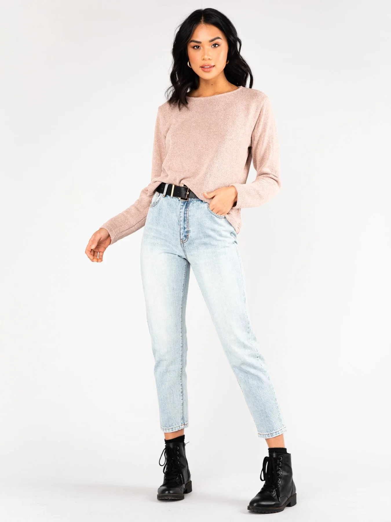 Sinagra Long Sleeve Top - Moonlight