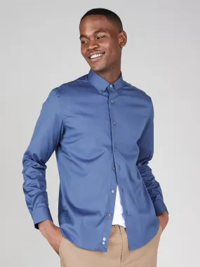 Smart Stretch Button Collar Travel Shirt