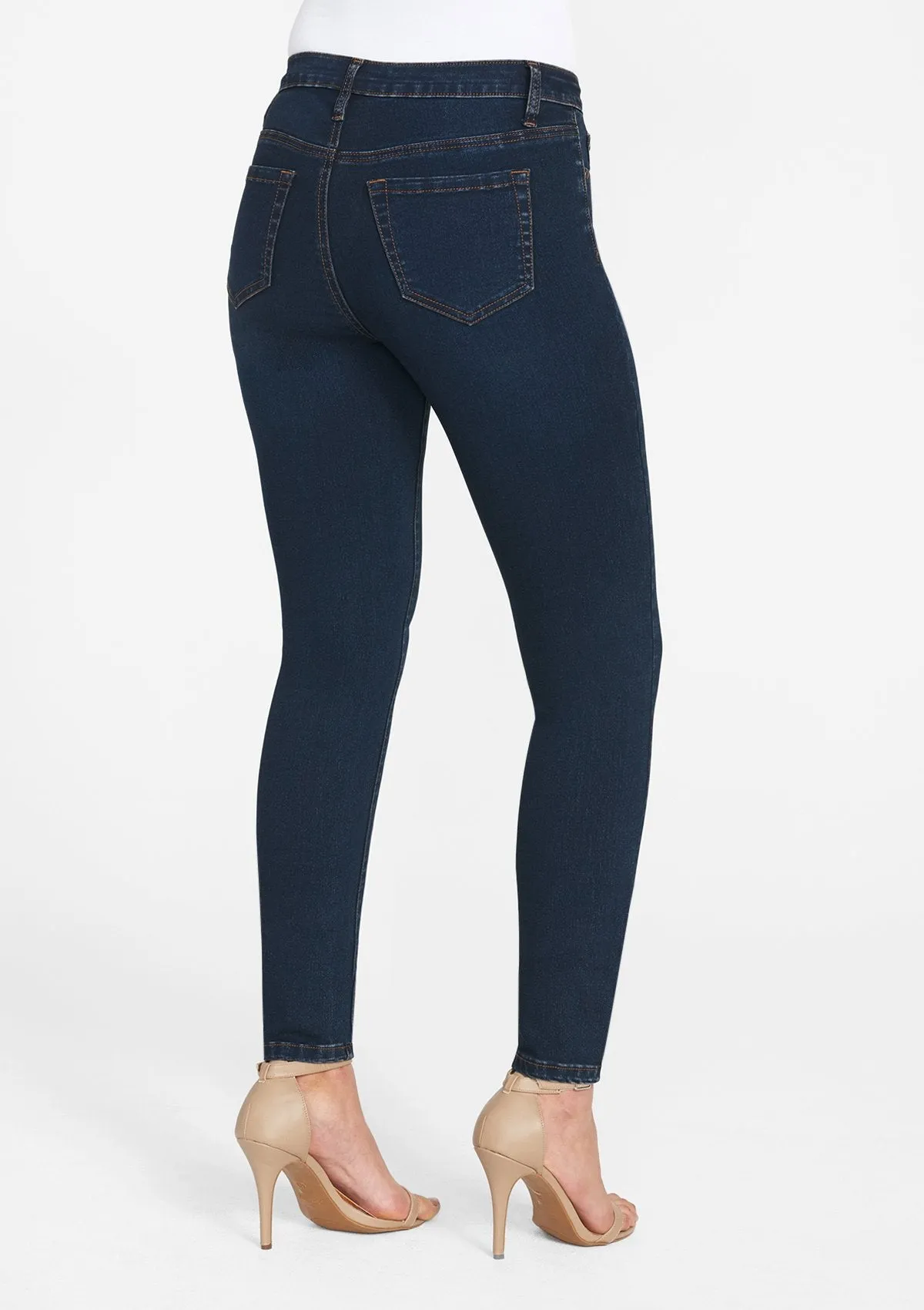 Tall Siena Skinny Exposed Button