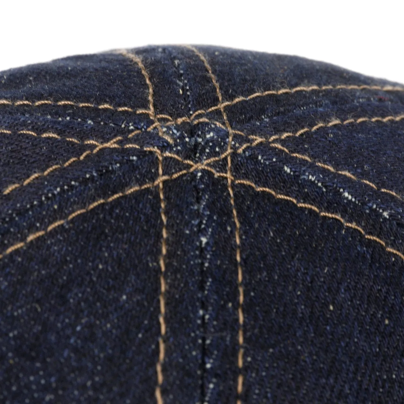 Texas Sustainable Denim Flat Cap by Stetson