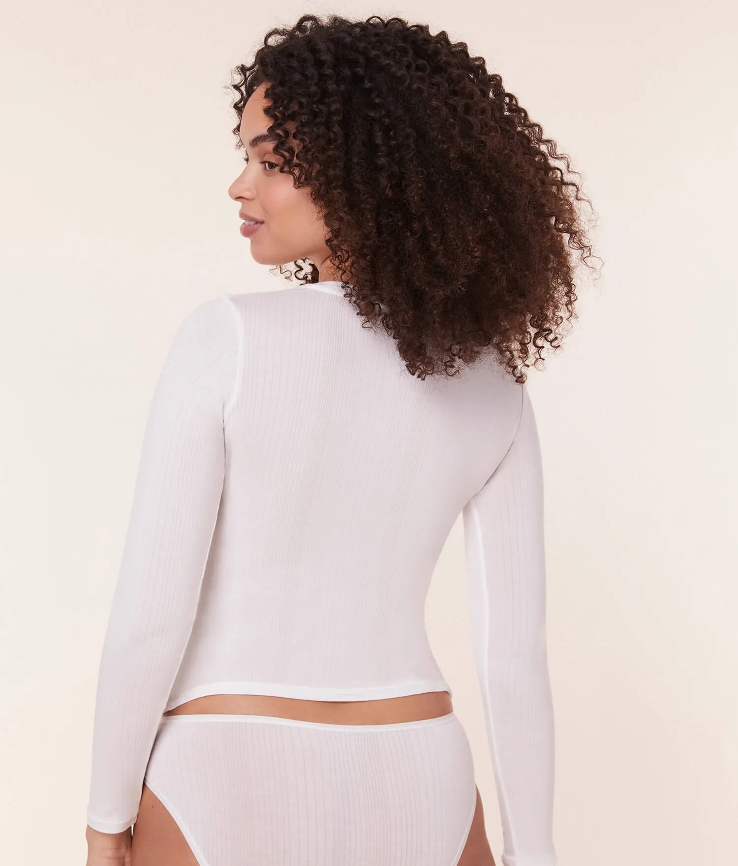 The Base Long Sleeve Top - Cloud - Snow