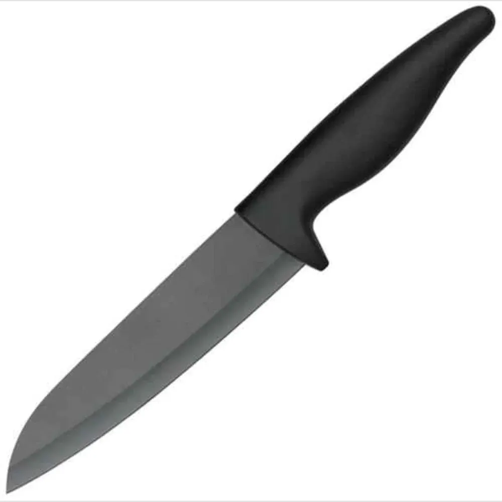 Timberline - Black Ceramic Santoku 6"